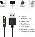 VeryFit Smartwatch Charger for IDW13/IDW16/IDW19/IDW25/IDW26/IDW28/ID208 Plus-TOOBUR/VrpeFit/Gydom/Fitpolo/Woneligo/aeac/Hingso/LODIMEKE Watch Charging Cable Cord Replacement Charger