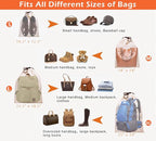 MISSLO Set of 3 Cotton Breathable Dust-proof Drawstring Storage Pouch Multi-functional Bag. Pack 3 S