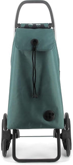 Rolser I-Max MF 6 Wheel Stair Climber Foldable Shopping Trolley - Sea Coast
