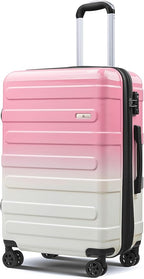 Tolino Carry on Luggage Checke Airline Approved,24 Inch Hardside Suitcase with Wheels TSA Lock, PC+ABS Lightweight Carry on Suitcases for Women and Men