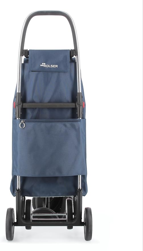 Rolser I-Max MF 4 Wheel Foldable Shopping Trolley - Denim