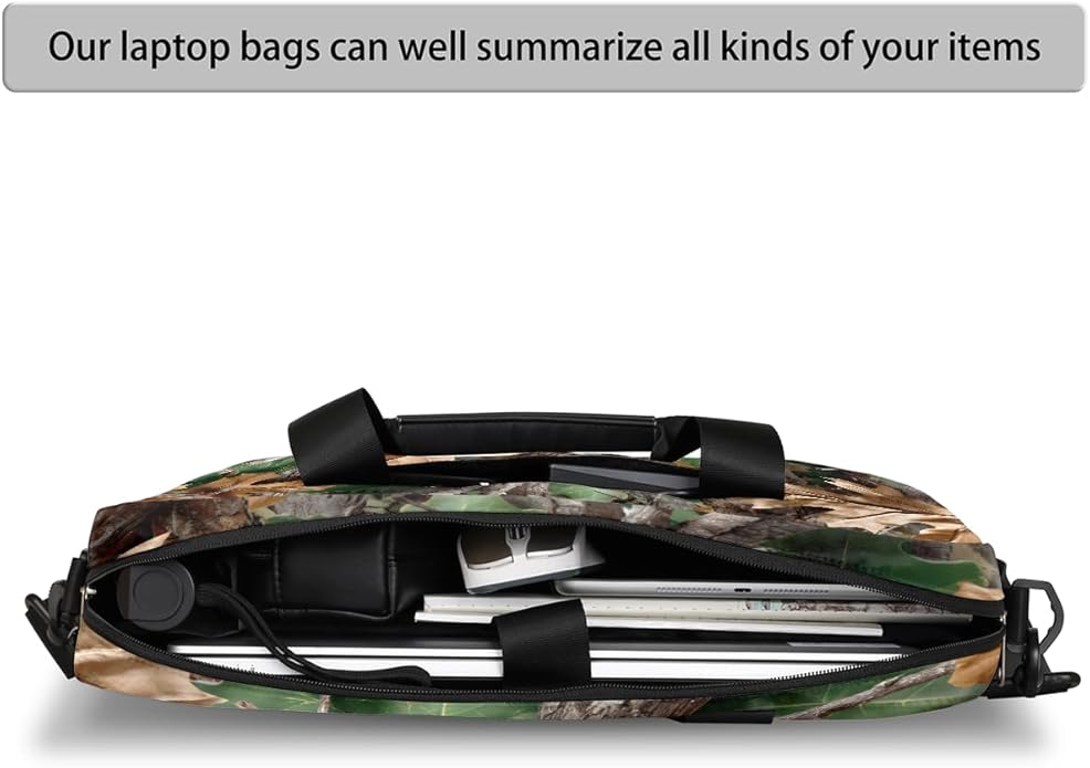 Cute Laptop Shoulder Bag for Women Men, Computer Laptop Bag Laptop Sleeve Case Laptop Satchel Briefcase Carrying Bag QA-1