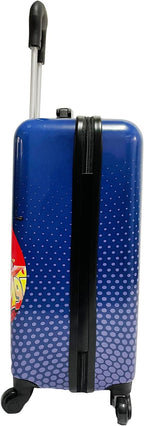 Fast Forward 20 Inches Pixar Car Suitcase For Kids- Carry-On Travel Trolley Hard Sided Spinner Kids Luggage