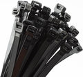 Armpow 26 inch Black Zip Ties Heavy Duty 60 PCS, 200 LBS Ultra Exclusive Strong Plastic Wire Ties, Large Cable Ties Extra Long Tie Wraps, Indoor and Outdoor UV Resistant