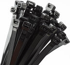 Armpow 26 inch Black Zip Ties Heavy Duty 60 PCS, 200 LBS Ultra Exclusive Strong Plastic Wire Ties, Large Cable Ties Extra Long Tie Wraps, Indoor and Outdoor UV Resistant