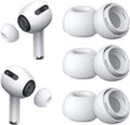 [3 Pairs] Replacement Ear Tips for Airpods Pro and Airpods Pro 2nd Generation with Noise Reduction Hole,Silicone Ear Tips for Airpods Pro with Portable Storage Box and Fit in The Charging Case(Medium)