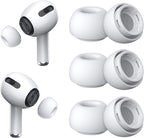 [3 Pairs] Replacement Ear Tips for Airpods Pro and Airpods Pro 2nd Generation with Noise Reduction Hole,Silicone Ear Tips for Airpods Pro with Portable Storage Box and Fit in The Charging Case(Medium)