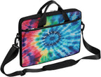 Laptop Shoulder Bag for Women Men, Waterproof Computer Case Messenger Bag Briefcase for Business Office Travel
