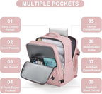 Large Travel Backpack for Women Airline Approved Carry on Backpack for Airplanes Mochila De Viaje Personal Item Travel Bag Spirit Airlines Personal Item Bag 18x14x8 Backpack for Traveling on Airplane