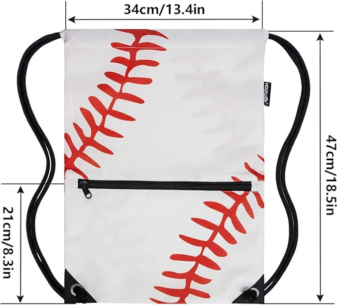HOLYLUCK Drawstring Backpack Bag Sport Gym Sackpack