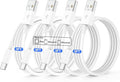 QZIIW 4 Pack USB C Fast Charging Cable 3FT For iPhone 17 16 15/17 16 15 Pro/16 15 Pro max/16 15 Plus,USB A to USB C Car Carplay Cord compatible Samsung Galaxy S25 S24, iPad Pro 12.9/11,Air 5th/4th Gen