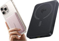 Baseus 0.5" Ultra Slim Qi2 Certified 15W Wireless Power Bank&Baseus Qi2 Certified 15W Wireless Magnetic Power Bank 10000mAh with USB-C Cable