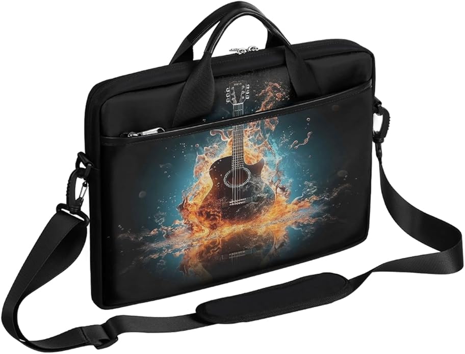 Laptop Shoulder Bag for Women Men, Waterproof Computer Case Messenger Bag Briefcase for Business Office Travel