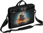 Laptop Shoulder Bag for Women Men, Waterproof Computer Case Messenger Bag Briefcase for Business Office Travel