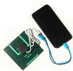 Akozon 1.2W 5V Portable Solar Panel Charger for Phones & 3.7V Batteries – Lightweight Polycrystalline Silicon Power Bank Solution
