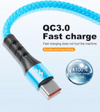 SIQIWO Multi USB C Cable Fast Charging, [4FT/2 Pack] QC 3.0(3A) USB C Splitter Cable, 4 in 1 Charger Cord with 4 Type C Ports, for iPhone 17/16/15 Series, iPad Air/Pro, Samsung Galaxy S25, Pixel, PS5