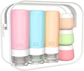 vodvob TSA Approved Travel Bottles Set, 16 Pack Leak Proof Silicone Refillable Containers for Toiletries, Perfect for Shampoo, Conditioner, Lotion & Travel Essentials (tz-1)