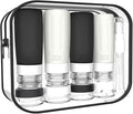 vodvob TSA Approved Travel Bottles Set, 16 Pack Leak Proof Silicone Refillable Containers for Toiletries, Perfect for Shampoo, Conditioner, Lotion & Travel Essentials (tz-4)