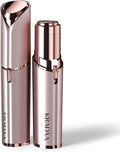 Kradaa Facial Hair Removal for Women: Electric Face Razor with LED Light - Painless & Instant Results Mini Shaver for Travel Use (Rose Gold)