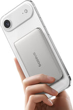 Baseus Picogo Power Bank, 0.3" Ultra Slim 5000mAh MagSafe Battery Pack, Upgraded CCC Certified and Polished Alloy Magnetic Portable Charger, Wireless Charger for iPhone 17/16/15/14/13/12
