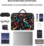 Laptop Shoulder Bag for Women Men, Waterproof Computer Case Messenger Bag Briefcase for Business Office Travel