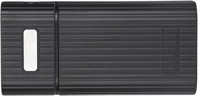 SUNGOOYUE DIY Power Bank Case H02B, Portable Battery Charger with Micro Type C Input for Mobile Phone MP3 MP4 Digital Camera, ABS Material (Black)