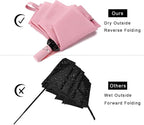 LANBRELLA Umbrella Windproof Compact Travel Umbrella Auto Open Close for Rain