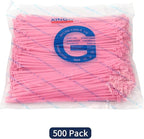 XINGO 8 Inch Pink Cable Zip Ties (500 Pack), 40 Lbs Tensile Strength-Heavy Duty, Self-Locking Nylon Plastic Nylon Wire Ties for indoor and outdoor use