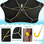 ALAZA Kids Umbrella Stick Umbrellas Cute Umbrella for Boys Girls Toddler UV/Sun Rain Windproof