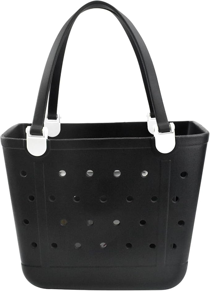 Lightweight Extra large Rubber Beach Bag Small mini Tote Bag for Gym Waterproof medium Open Handbag for Pool Sports