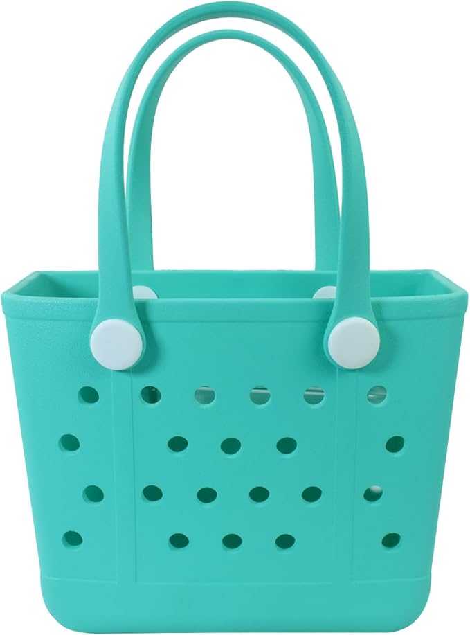 Lightweight Extra large Rubber Beach Bag Small mini Tote Bag for Gym Waterproof medium Open Handbag for Pool Sports