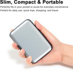 Credit Card Holder Small RFID Blocking Wallet Business Metal Slim Mini Aluminum Hard Case for Women Men