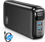 OHOVIV Portable Charger 50000mAh Power Bank - 22.5W Fast Charging External Battery Pack,USB-C Portable Phone Charger for iPhone 17/16/15/14/13 Pro Android Samsung, for Travel Camping Essential