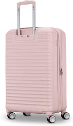 American Tourister Stratum 3.0 Medium 24-Inch Spinner, Airline Approved, Durable Hardside Luggage, Expands 1.5", RightHeight™ Adjustable Handle, Pink Blush