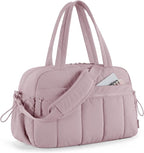 BAGSMART Gym Bag for Women, Duffle Bag for Travel with Wet Pocket, Lightweight Carry on Weekender Duffel, Water Resistant