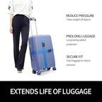 Luggage Straps 2-80Light Blue