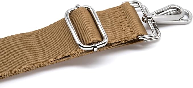 S&loyoe Thickened Solid Color Purse Straps Replacement Crossbody Bag Strap Adjustable Wide Guitar Straps for Handbags 1.5inch