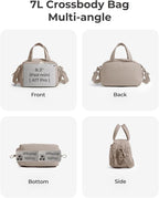 BAGSMART Gym Bag for Women, Duffle Bag for Travel with Wet Pocket, Lightweight Carry on Weekender Duffel, Water Resistant