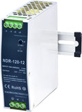 12VDC Power Supply NDR 120W DIN Rail Power Supply Switch Switching Converter DC (Input 100-240VAC Output 12VDC 50/60HZ 12V 10A)