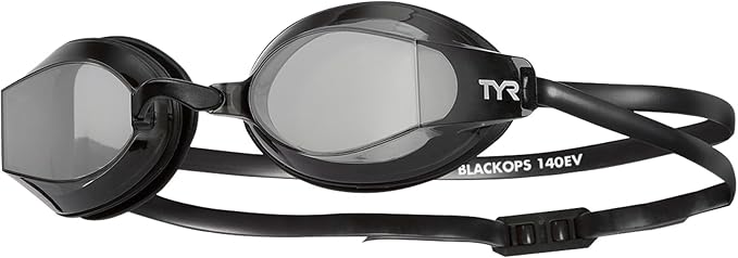 TYR Blackops 140 EV Racing Swim Goggles for Men and Women, Anti-Fog Competitive Swimming Goggles