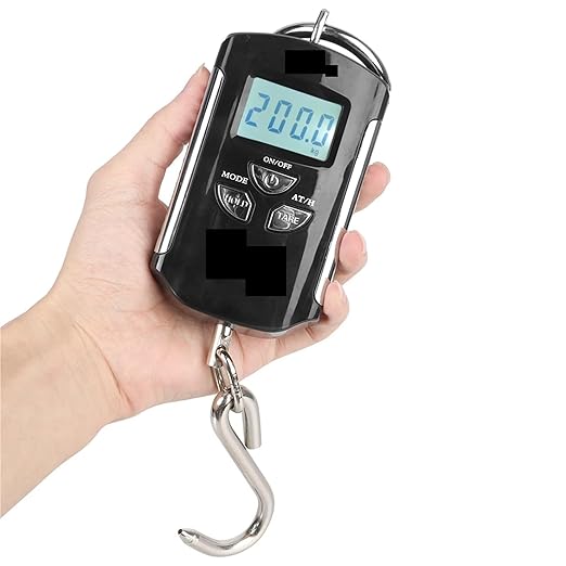 Luggage Weight Scale, Hanging Scale Backlit Electronic with Hook 200kg/100g Digital,for Travel