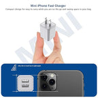 iPhone Fast Charger, Dual Port Wall Charger 2Pack[Apple MFi Certified] Fast Charging 10FT Extra Long Lightning Cable Cord Double Wall Charger Adapter Block Plug for iPhone 13 12 11 Pro Max XS XR X