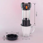 Portable Coffee Maker,Express Coffee Machines,Drip Coffee Makers With Strong Button Feature,Single Serve Coffee Maker,Small Coffee Maker Machine for Camping & Travel, Camping Essentials