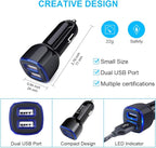 Car Charger Adapter for Samsung Galaxy A17 A16 A15 5G A14 A13 A36 A56 A55 A54 A53 A20 A21 A10E A01 A50 A11 A9 A51 A71 A32 S26 S25 S24 S23 S22 S21 S20 USB C Car Charger Plug Type C Fast Charging Cable