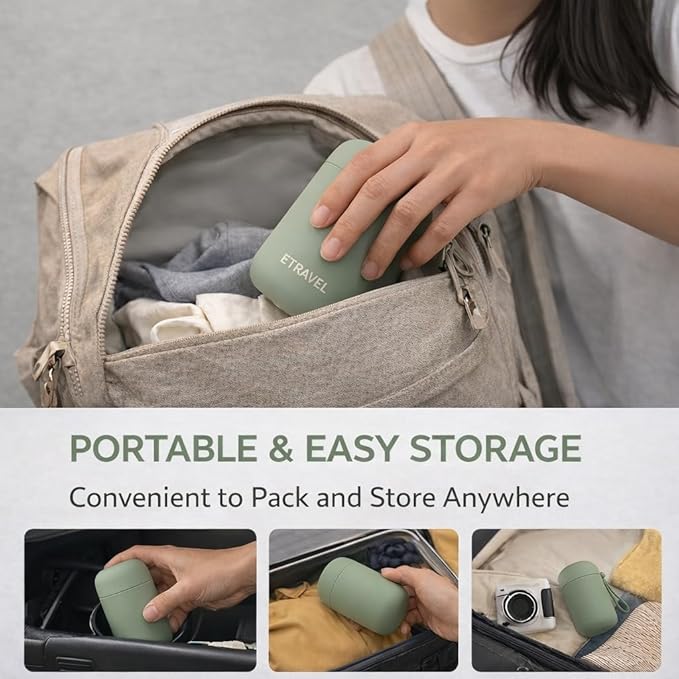 Portable Inflatable Seat Cushion w/Press Pump, No Mouth-Blow Air Pad for Flights, Waterproof Lightweight Chair Cushion for Stadium, Camping, Picnic, Fishing, Beach, Grass & Muddy Ground (Green)