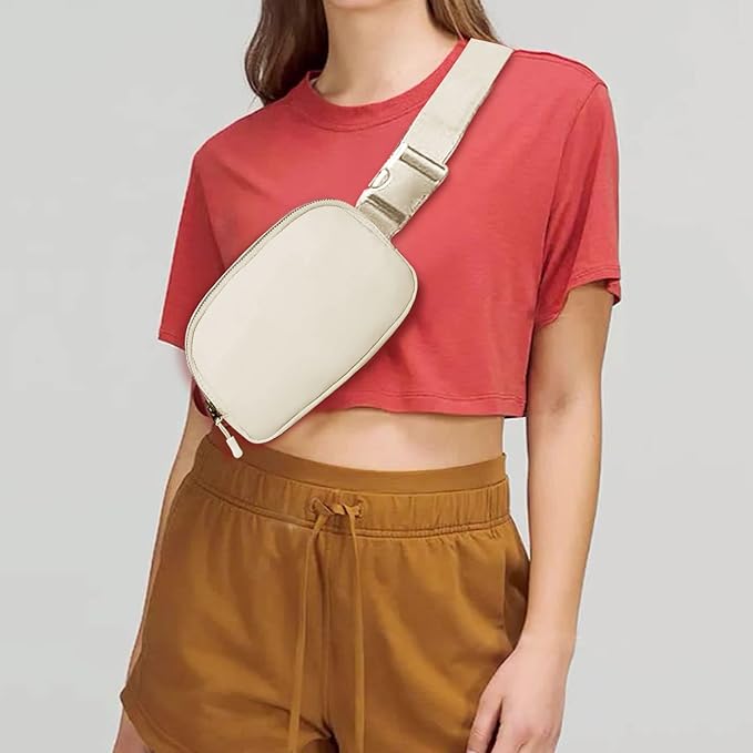 Amazerbst Belt Bag, Fanny Pack, Everywhere Belt Bag,40 Inch Adjustable Strap,for Women and Men,Waterproof