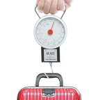 Luggage Scale, TFY Travel Luggage Manual Scale with Tape Measure Plus a Luggage Strap, Measure Up to 75 lbs and 39 Inchs