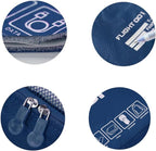Packing Cubes Set Travel Luggage Organizers Suitcase Lightweight Accessories Navy Blue