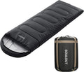 3-4 Season Sleeping Bag for Adults & Kids, Lightweight Warm Cold Weather Camping Bag with Waterproof Compression Sack – Portable for Hiking, Backpacking, Traveling & Outdoor Adventures