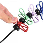 SenseYo Retractable Portable Clothesline for Travel with 22 Clothespins, Camping Clothes line for Indoor Outdoor Balcony Hotel Room Laundry Drying